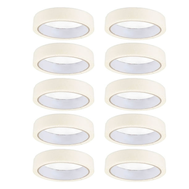 Cinta de pintor blanca 10 rollos de cinta adhesiva blanca ampliamente  utilizada para manualidades para bricolaje ANGGREK Otros