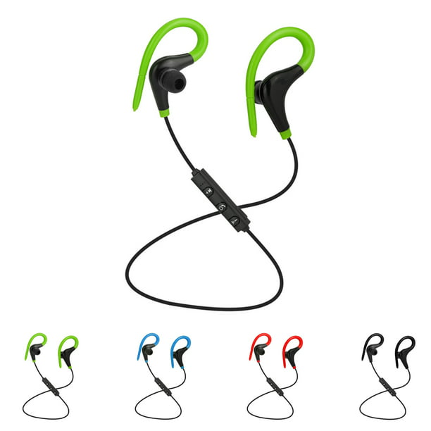 Auriculares deportivos Bluetooth 4.1 con auriculares inalámbricos  Auriculares estéreo con gancho para la oreja, azul Inevent DZ4190-02B