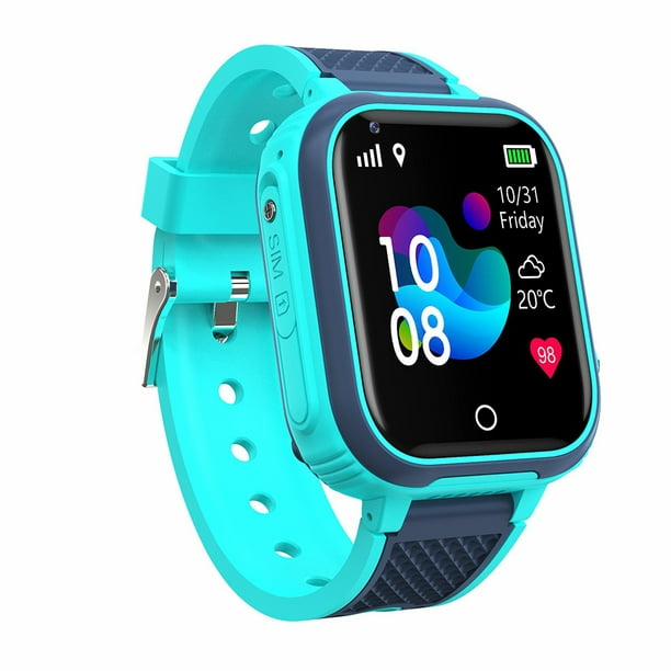 Compre DHS 1.4 Pulgadas 4G Smart Watch For Children GPS Wifi Video Llamadas  SOS IP67 Reloj Infantil Para Niños - Azul en China