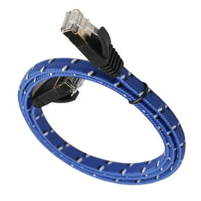 Cable de Red Chapado en Oro 10gbps 600mhz , 1,8 m 18 m Hugo Cat7 cable Ethernet