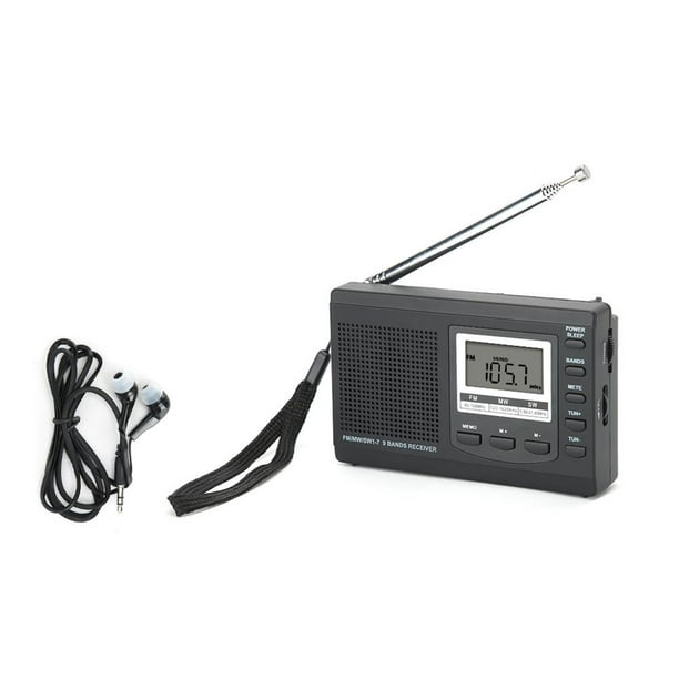 Radios Portátiles y radio despertadores