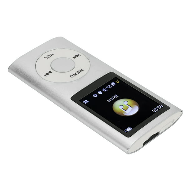 Reproductor de MP3, reproductor de MP3 de música digital portátil sin  pérdidas, pantalla LCD portátil delgada de 1.8 pulgadas, reproductor de  música