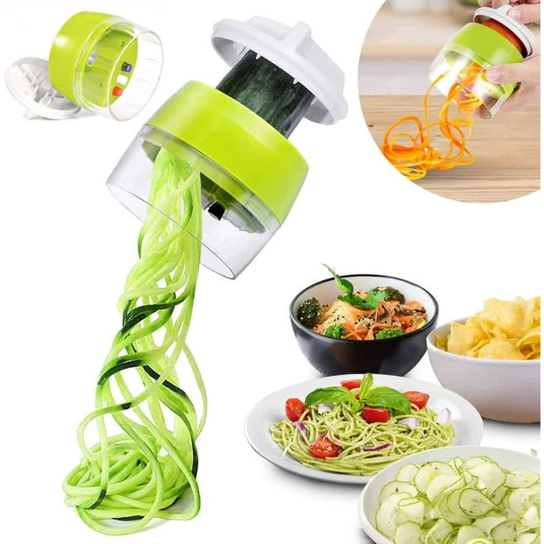 Juego de cortador de verduras giratorio, cortador multifunción, máquina  para cortar verduras, accesorios de cocina, CLH @ 8 - AliExpress