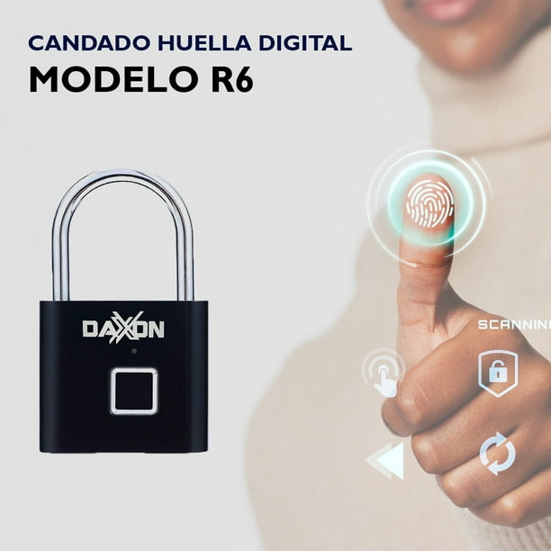 CANDADO DIGITAL DE HUELLA DACTILAR – tienda