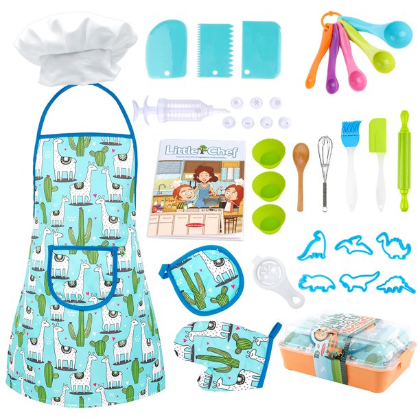 Set De Chef Accesorios De Cocina Juguetes Niños Niñas Roles