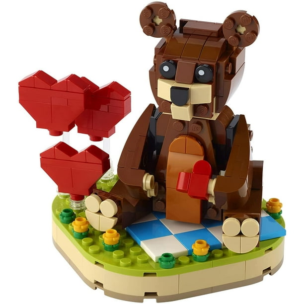 LEGO - Oso marrón de San Valentín 40462. Juego de construcción LEGO 40462