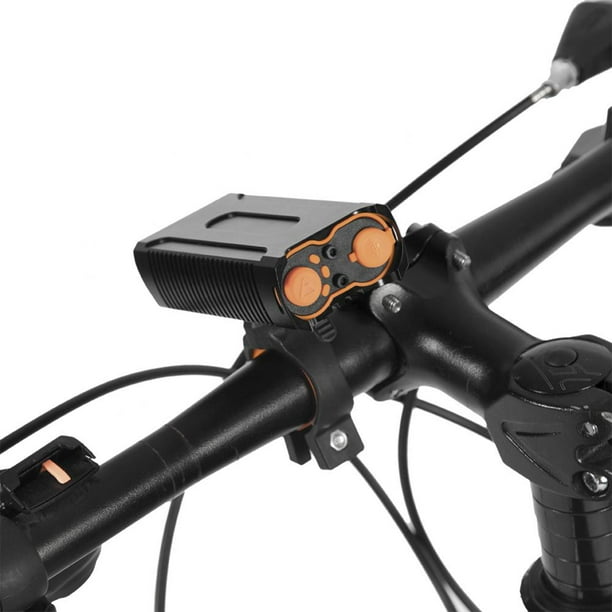 Luz de bicicleta recargable por USB de 2000 lúmenes, linterna de seguridad  para bicicleta de montaña, luces LED para manillar delantero de bicicleta y