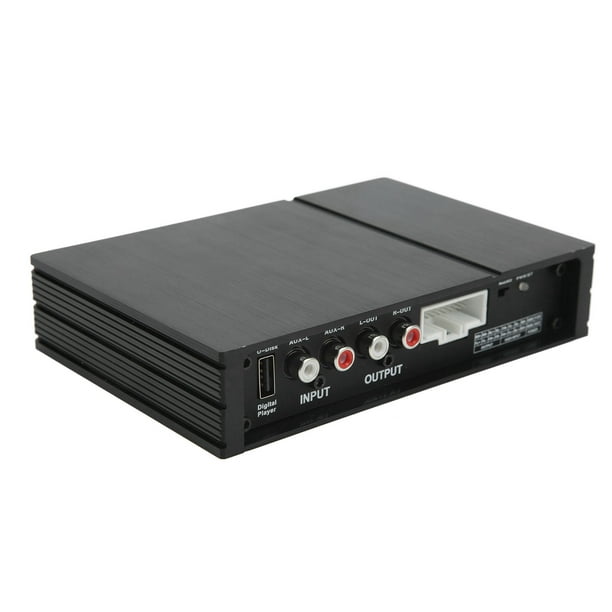 Sistema de amplificador de potencia de audio para el hogar, 300 W, 4  canales, receptor de sonido estéreo, entretenimiento con USB, RCA, AUX,  micrófono