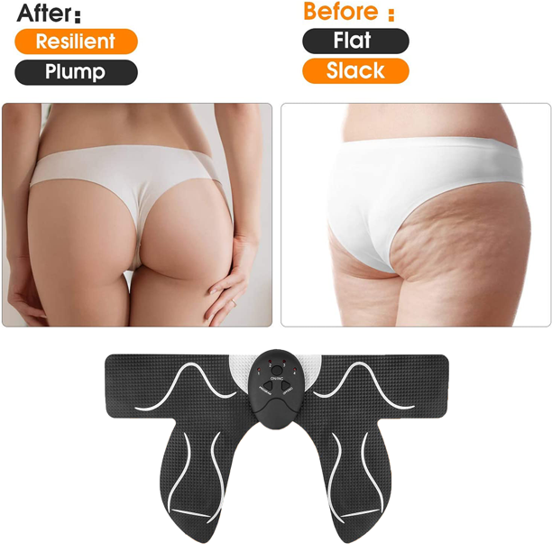 Electric Muscle Stimulator Buttocks Hip Trainer ABS Fitness Slimming Body  Toner