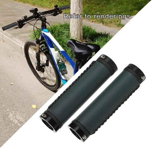 Puños de bicicleta de montaña con doble bloqueo Puños antideslizantes para  MTB