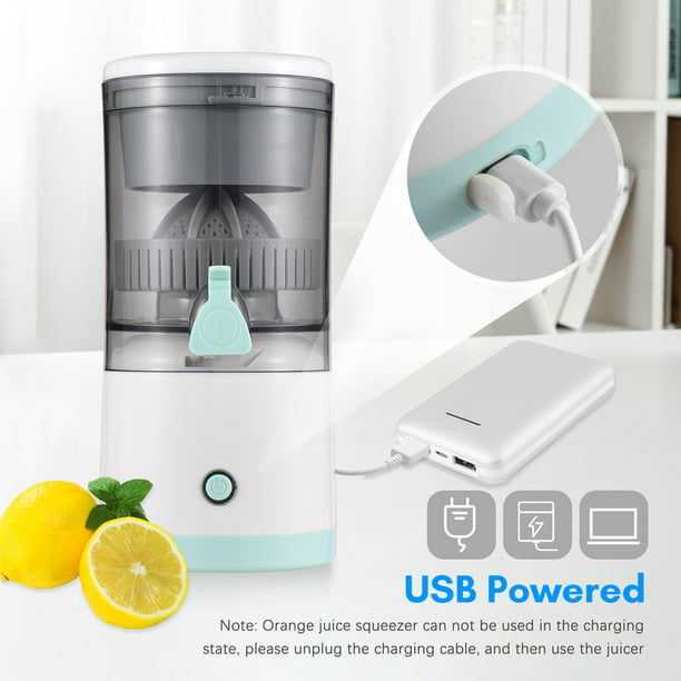 Comprar Exprimidor de frutas eléctrico multifunción, exprimidor automático  de frutas con carga USB para cocina, licuadora de limón y naranja portátil  para el hogar