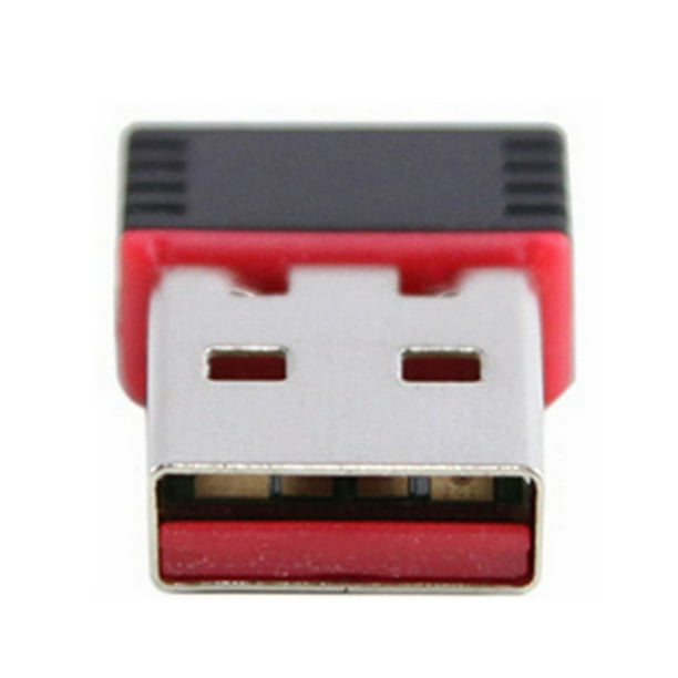 Mini adaptador WiFi USB 802.11N Antena 300 Mbps Tarjeta de red inalámbrica  USB externo Adaptador de Ethernet Adaptador portátil SANAG EL0305-00B