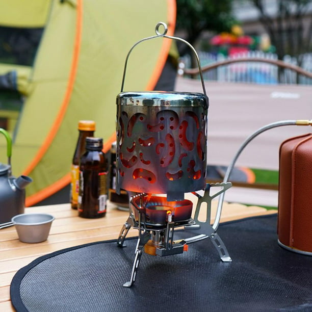 Mini portátil para acampar al aire libre del calefactor Estufa de