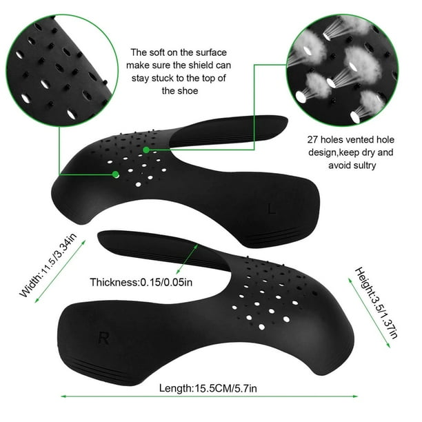 pares de zapatillas de deporte protectores de pliegues Protector antiarrugas  cabeza del zapato zapat Ofspeizc