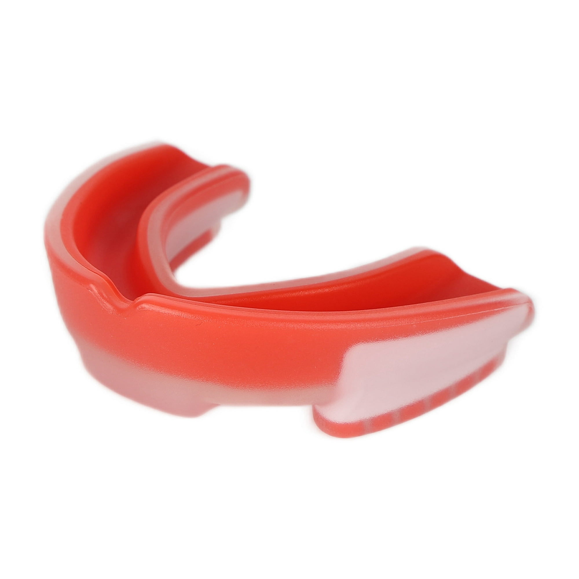  Protector bucal, protector bucal atlético para proteger la  lengua EVA con caja de almacenamiento para boxeo para fútbol para adultos  (rojo y blanco) : Deportes y Actividades al Aire Libre