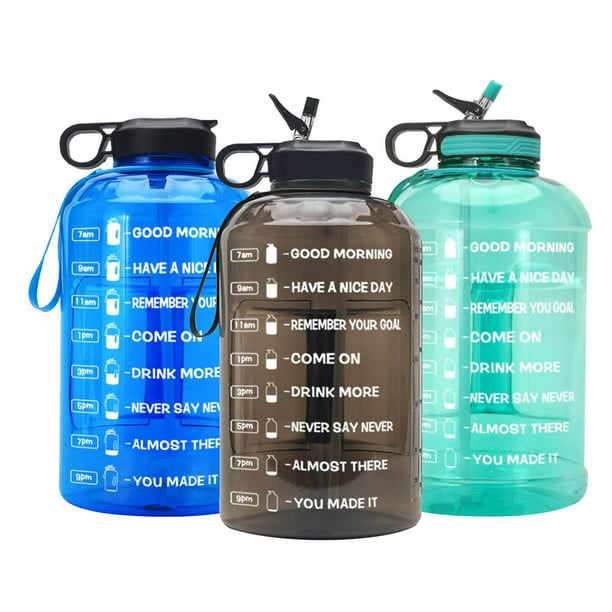 ZOLLNER24 Botella de Agua 1 litro sin BPA de tritán, Reutilizable :  : Deportes y aire libre