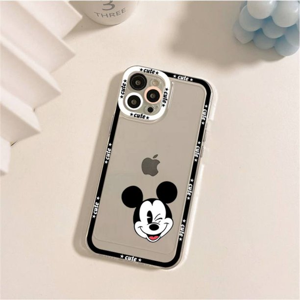 Carcasa IPhone 12 mini Licencia Disney Mickey (Transparente) -   - Tu Tienda de Smartphones, Tablets y Accesorios