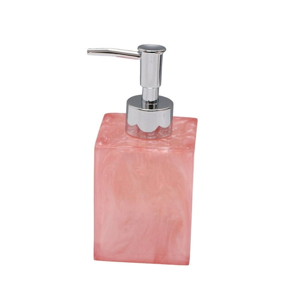 Dispensador de jabón líquido vacío Botella de bomba Diseño de textura de  mármol Cocina multipropósito para maquillaje Líquido Crema de baño Ducha  rosa Gloria Dispensador de jabón manual