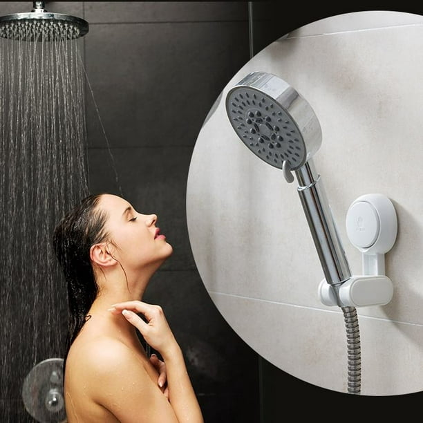 2 uds soporte para cabezal de ducha ventosa sin taladrar soporte de cabezal  de ducha impermeable áng YONGSHENG
