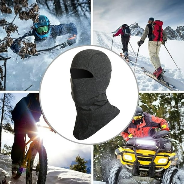 AstroAI - Pasamontañas de esquí de invierno, forro polar, térmica, para  hombres y mujeres, cálida, resistente al viento, transpirable, para esquí