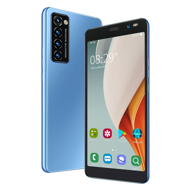  Xiuganpo Teléfono inteligente desbloqueado, pantalla HD de 5.45  pulgadas, tarjetas duales, teléfono inteligente de espera dual, memoria 1+ teléfono celular 8G teléfono móvil para Android (verde)