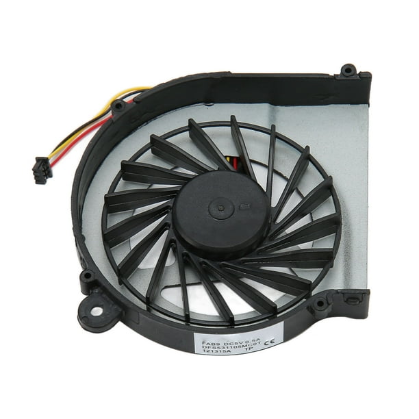 Ventilador de refrigeración de 3000-5000rpm 6-70VDC 3 engranajes GPU  Ventilación de escape Kit de ventilador de 50 W Ventilador portátil para PC