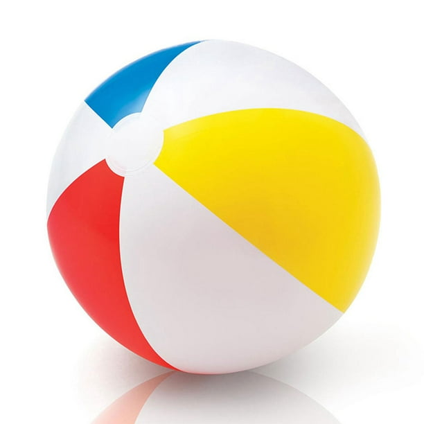 Pelota de playa gigante, pelota de color arcoíris para niños y fiestas,  pelota de plástico inflable para juegos de piscina y agua (31,4-78,7  pulgadas)