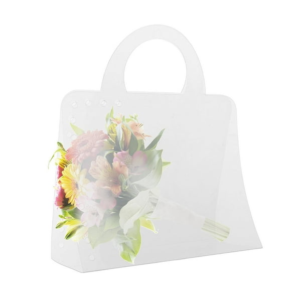 Comprar Bolsa transparente para ramo de flores, bolso para