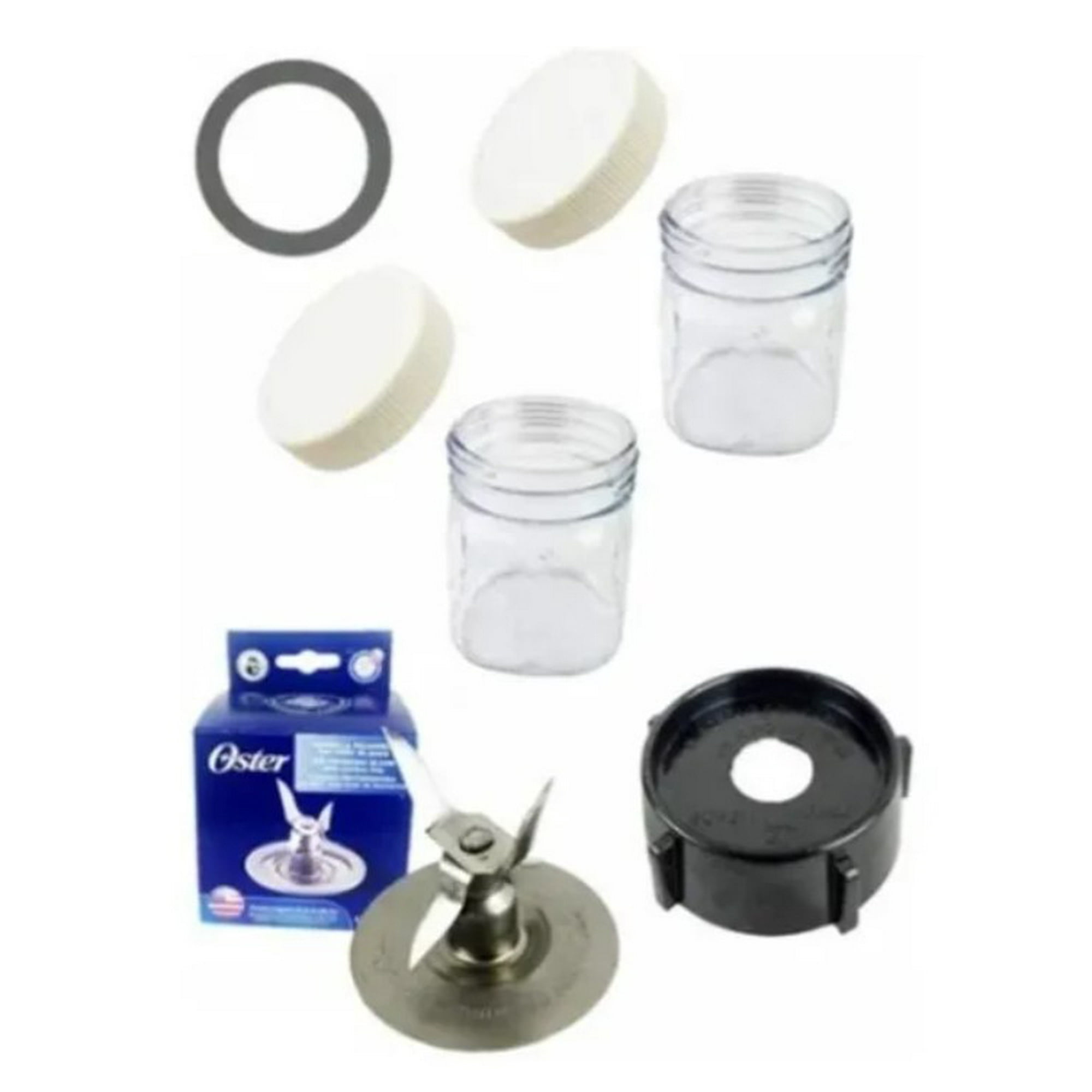 Kit 2 Mini Vasos Cristal Completo Para Oster Oster Mini Oster