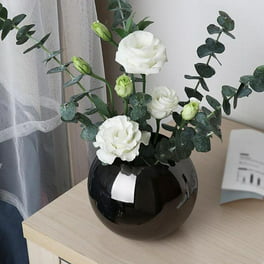 Macetas suculentas modernas con soporte de hierro, decoración interior de  maceta de pequeña, maceta decorativa moderna para macetas de flores F negro  shamjiam Macetas de cerámica
