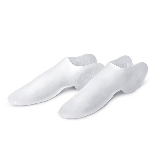 Calcetines blancos del protector del dedo gordo del pie para los hombres y  las mujeres, diseño del pulgar de separación, Mode de Mujer