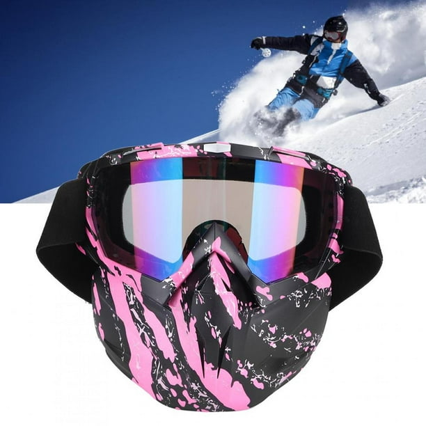 Gafas de moto Hombre Mujer Gafas de moto de nieve Esquí Snowboard