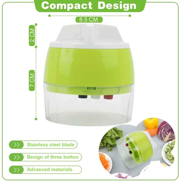 Juego de cortador de verduras giratorio, cortador multifunción, máquina  para cortar verduras, accesorios de cocina, CLH @ 8 - AliExpress