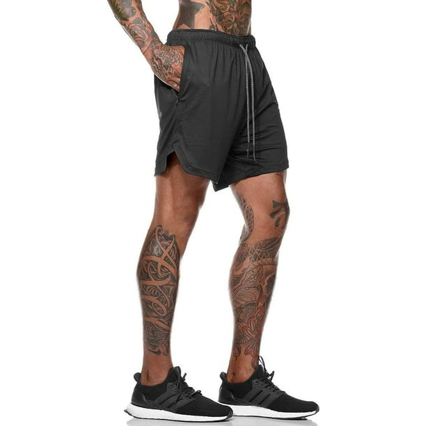 Xishao Shorts Deportivos Hombre Pantalones Cortos Short de Ejercicio Deporte  Secado Rápido de Malla Xishao ropa