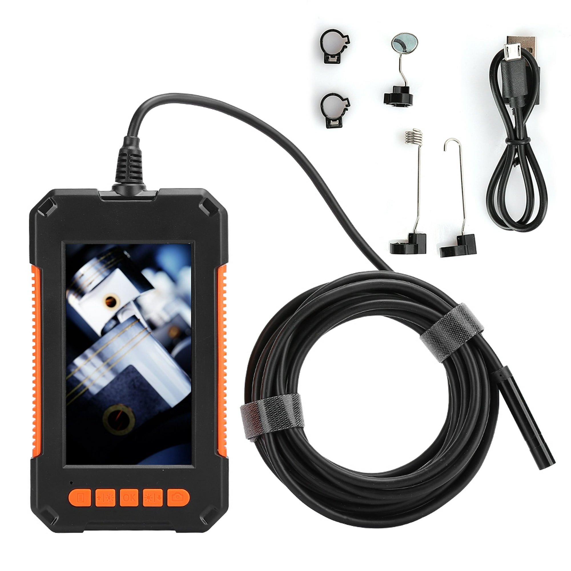 Cámara endoscópica para movil, 8.5 MM/6MM/3.9MM endoscopio con WIFI para  coche, boroscopio Industrial con dirección de 180 °, cámara de inspección  endoscópica para iPhone, Android y PC con bolsa de almacenamiento