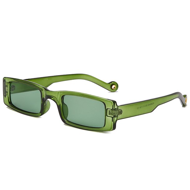 Lentes De Sol Cuadrados Para Hombre/mujer Con Marco Cuadrado Estilo Hip-Hop  Uv400