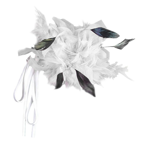 Broche de plumas para mujer, accesorios para el cabello, diadema  decorativa, accesorios de vestir, d Hugo Broche