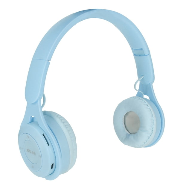 Auriculares inalámbricos plegables con Bluetooth 5,0 para niños y niñas,  cascos de graves HIFI estéreo