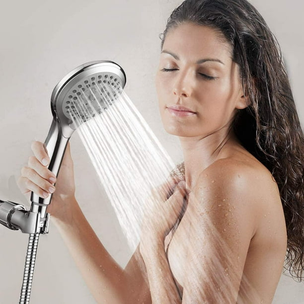 Alcachofa de ducha alta presión con grande panel para cuarto de baño, Moda  de Mujer