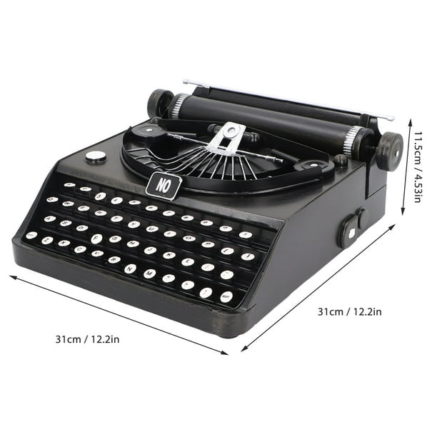  Máquina de escribir de maquinaria,Máquina de escribir manual  antigua,Portátil y fácil de usar,Procesador de palabras clásico,Máquinas de  escribir para escritores,Máquina de escribir manual : Productos de Oficina