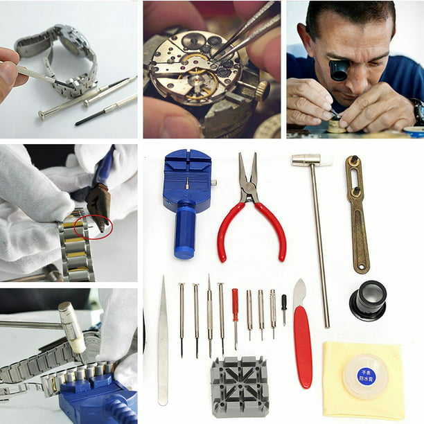 Set profesional herramientas relojero (16 piezas)