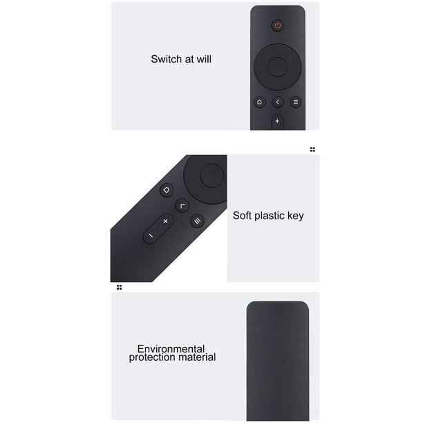  Control remoto para Xiaomi Mi TV Stick/MI Box 4S 4K, control  remoto de repuesto para Xiaomi Mi TV Stick con Bluetooth y control de voz :  Electrónica
