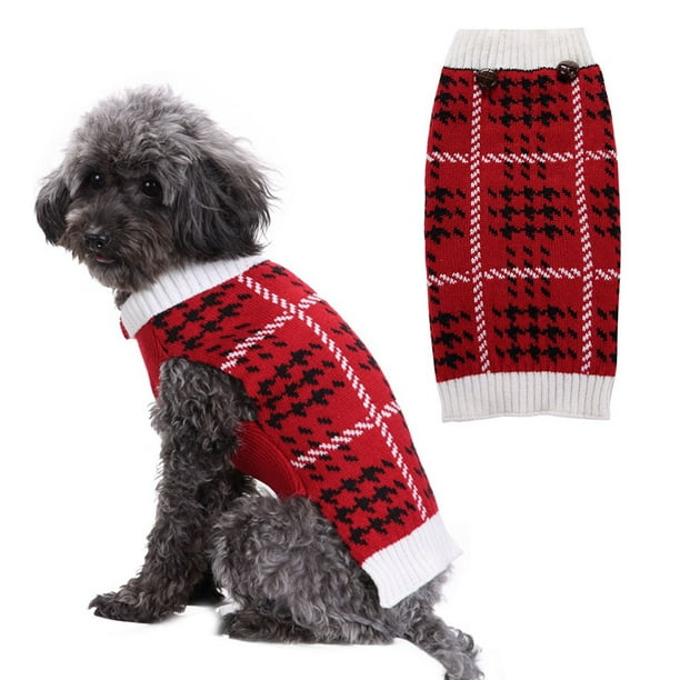 Ropa de invierno para perros, suéter para mascotas, ropa navideña para mascotas, suéter para MFZFUKR xxs | Walmart en