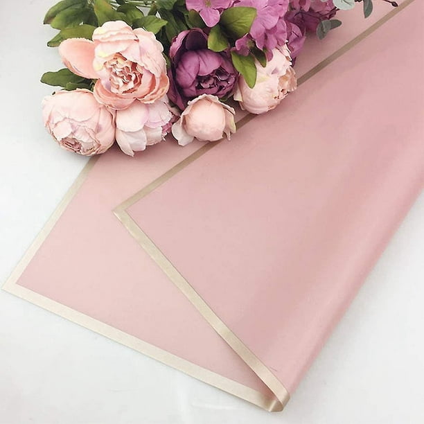 Papel para Envolver Ramo 20 Hojas, 5 Colores Resistente al Agua para  Envolver Flores, Papel de Embalaje para Floristería para Bodas, Cumpleaños