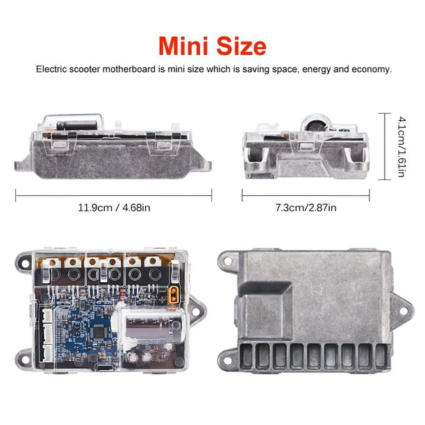 Rueda de Motor de patinete eléctrico, controlador de placa base, Panel de  instrumentos para Xiaomi M365
