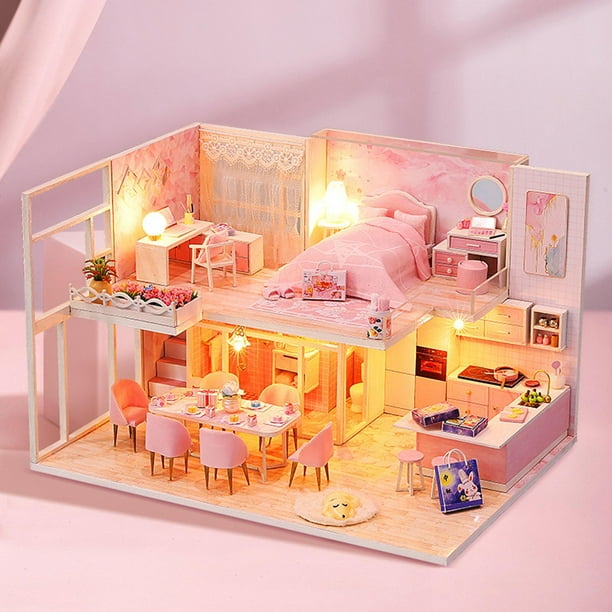 La Casa de Muñecas de Gabby Lámpara 3D
