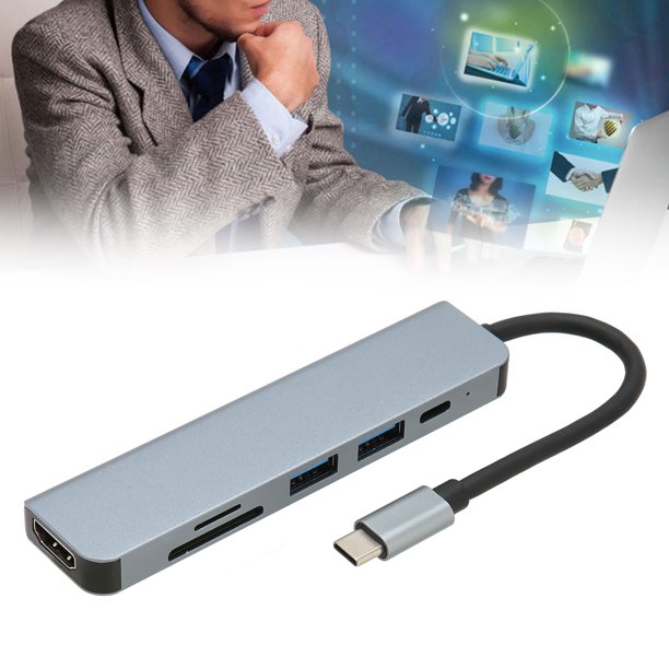 Cable USB C, Adaptador De Tipo C De Alta Definición 4K X 2K Multifunción  Para Computadora Portátil Para Teléfono Móvil Para TV ANGGREK Otros