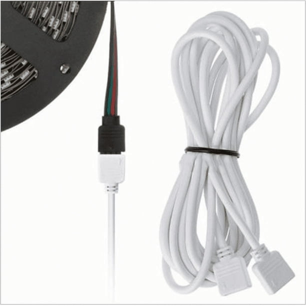 Cable alargador con conector 4 Pin para Tira LED Cinta (1M)