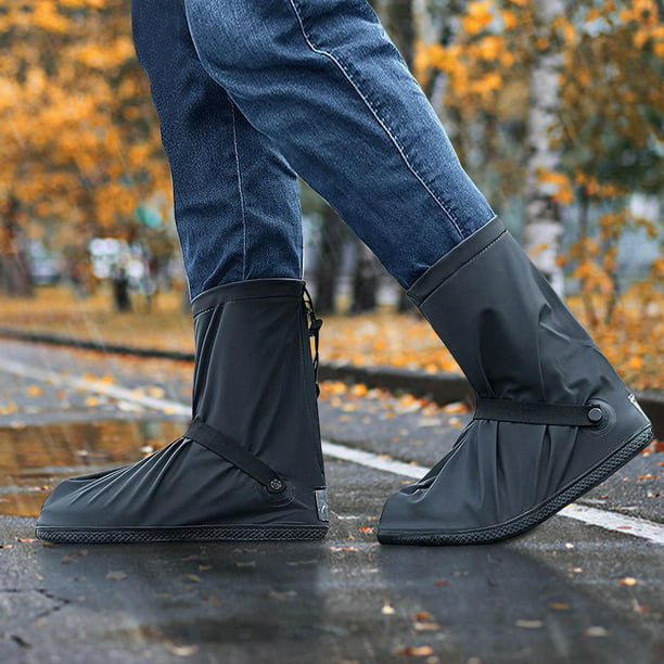  Botas de lluvia para hombre, botas de goma de PVC