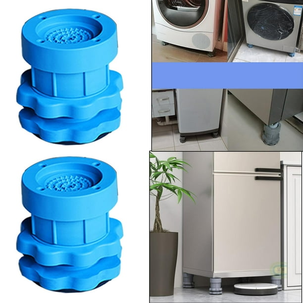 Comprar Almohadillas antivibración para lavadora y secadora, soporte para  lavadora con cancelación de ruido y golpes, 8/4 Uds.